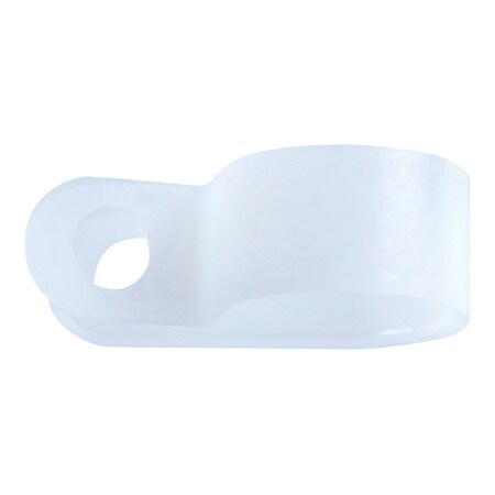 Jandorf Cable Clamp, Nylon, 1/2 in Bundle Dia., Natural 61463